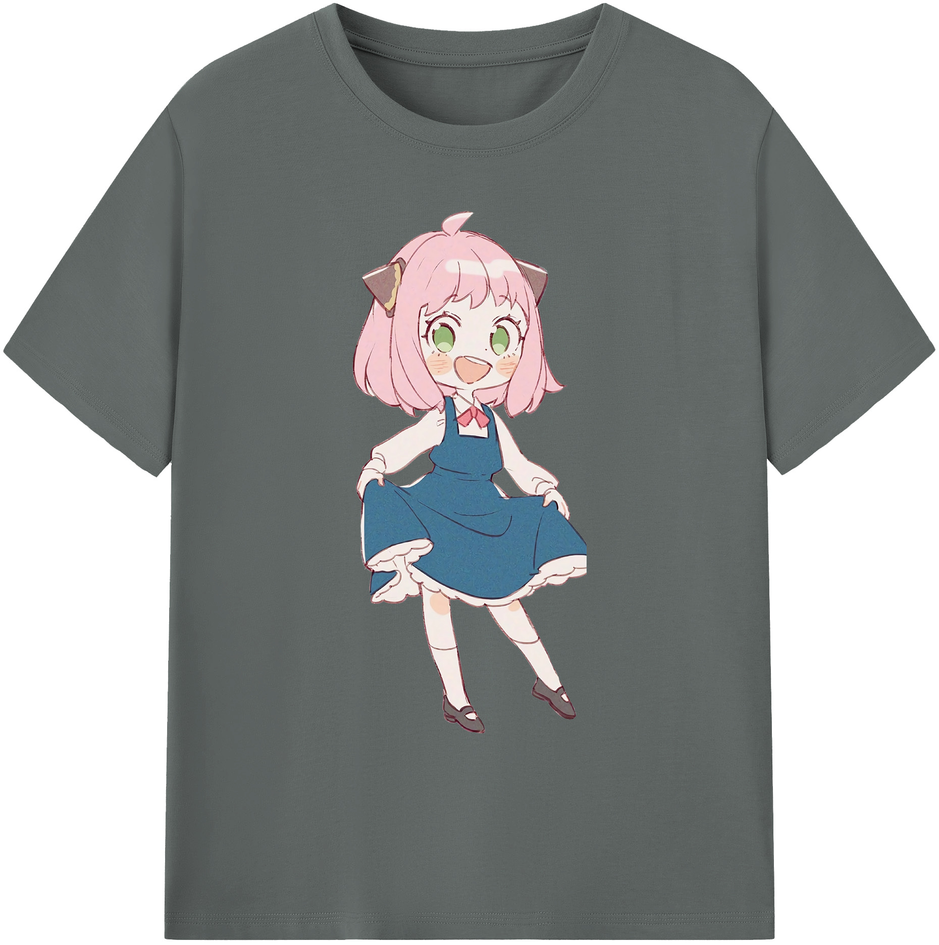 （画像用） SPY×FAMILY间谍家家酒 綿100％ メンズ半袖Tシャツ｜肌触りやわらか＆通気性